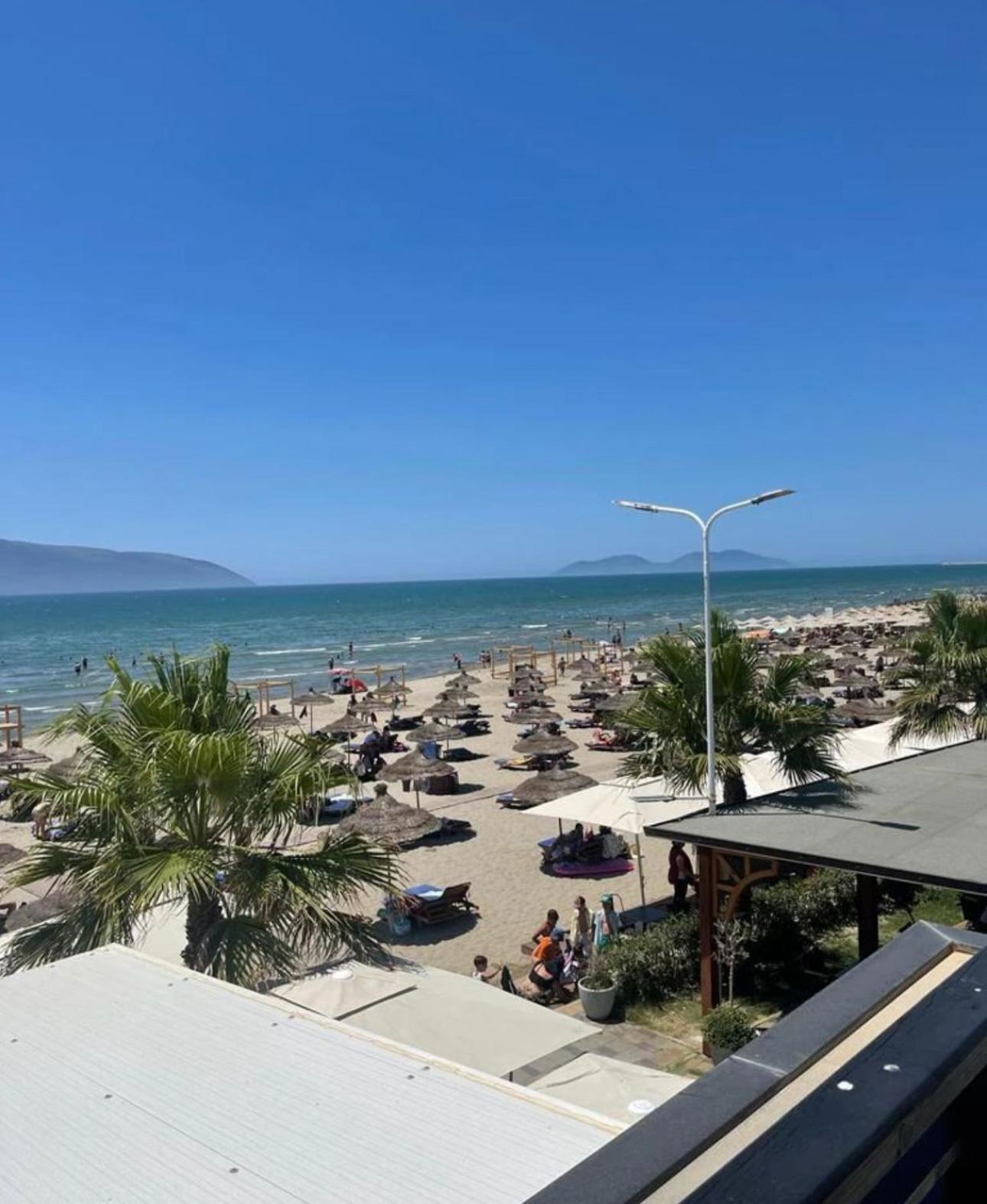 Vila Mili Vlorë Esterno foto